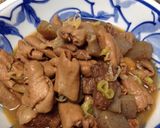 家で柔らかもつ煮込み作り方4写真