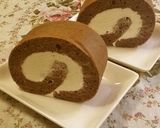 糖質制限！大豆粉で抹茶ロールケーキ作り方15写真