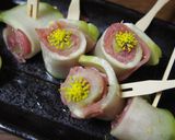 隼人瓜と生ハムのくるっと巻き＠＠作り方13写真