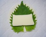 大葉とチーズの餃子の皮巻き作り方2写真