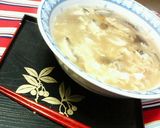 寒い朝に☆簡単ヘルシーな梅ちくわ粥♪♪作り方3写真