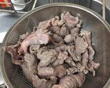 居酒屋風牛スジ煮込み作り方1写真