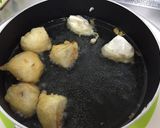 里芋の甘辛天ぷら作り方2写真