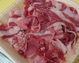ちちゃっと5分de♬牛肉とレタス炒め作り方1写真