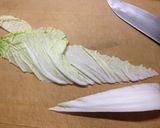 豚バラ肉と白菜の塩炒め作り方1写真