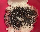 ごま塩たぬきおにぎり作り方1写真
