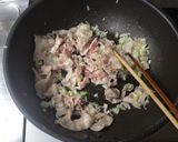 豚バラ肉と白菜の塩炒め作り方6写真