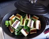 ストウブでねぎと牡蠣のクリームグラタン作り方1写真