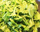 ほうれん草と厚揚げ炒めver簡単作り方3写真