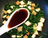 ほうれん草と厚揚げ炒めver簡単作り方4写真