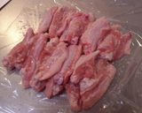 塩麹漬け鶏手羽中の甘辛焼き作り方2写真