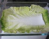 レンジで白菜と豚バラの重ね蒸し作り方1写真