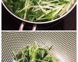 お弁当にも♪簡単♪水菜とハムの胡麻和え⭐作り方2写真