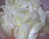 白菜とベーコンのあっさりうどん（みそ味）作り方1写真