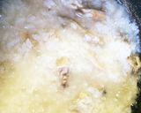 Xマス翌日は朝粥♡ローストチキンリメイク作り方2写真