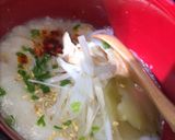 Xマス翌日は朝粥♡ローストチキンリメイク作り方3写真