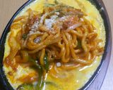 1233:極太自家製麺のナポリタン作り方13写真