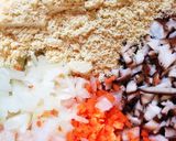 高野豆腐でかさ増し☆油揚げの肉詰め煮♬作り方1写真