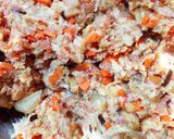高野豆腐でかさ増し☆油揚げの肉詰め煮♬作り方4写真