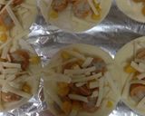 餃子の皮でシーセージピザ☆作り方2写真