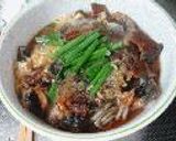 鰻の卵とじ蕎麦作り方4写真