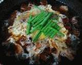 鰻の卵とじ蕎麦作り方3写真