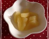 赤ちゃんおやつ♡りんごの豆腐ホットケーキ作り方1写真