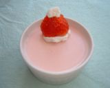クリームチーズと苺のババロア☆クリスマス作り方5写真