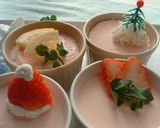 クリームチーズと苺のババロア☆クリスマス作り方6写真