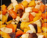 鶏肉とさつまいもの塩きんぴら★おにぎらず作り方1写真
