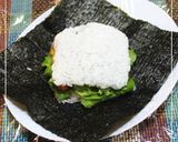 鶏肉とさつまいもの塩きんぴら★おにぎらず作り方5写真