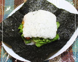 鶏肉とさつまいもの塩きんぴら★おにぎらず作り方5写真