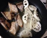 ぶりとレンコンのおろし煮作り方3写真