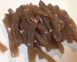 豚肉とこんにゃくの炒め物作り方1写真