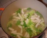 白菜と鶏団子のスープ作り方3写真