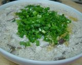 中華風茶碗蒸し（うどん入り）♪作り方5写真