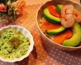 ちょっとオシャレなサーモンアボカド丼♥作り方6写真