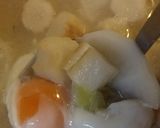 たまごとふ 大根白菜 みそ汁作り方5写真