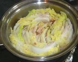白菜と豚肉のミルフィーユ・味噌煮作り方4写真