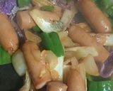 ソーセージと野菜のケチャップ炒め作り方5写真