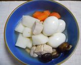 長芋と鶏ムネ肉の煮物作り方5写真