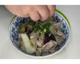 なすときゃべつの豚ぽん酢バター炒め★動画あり★作り方24写真
