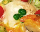 鳥そぼろでとろ玉親子丼風ココットカマン◎作り方8写真