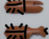 カブトムシとクワガタの飾り切り作り方3写真