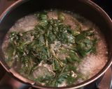 モロヘイヤと納豆のネバ胡麻和え作り方1写真