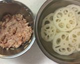 れんこんの挟み焼き作り方1写真