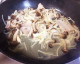 キノコとベーコンのお手軽パスタ作り方3写真