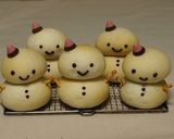 ゆきだるまちゃん。作り方9写真