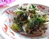 わさび菜のふりかけ作り方4写真
