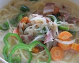 手軽にスープパスタ♪ホワイト系作り方8写真